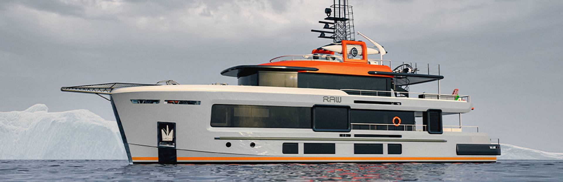 Cantiere delle Marche Raw 102 Yacht, Example 1