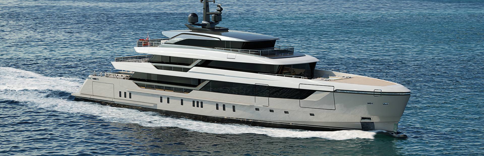 Sanlorenzo 58 Steel Yacht, Example 1