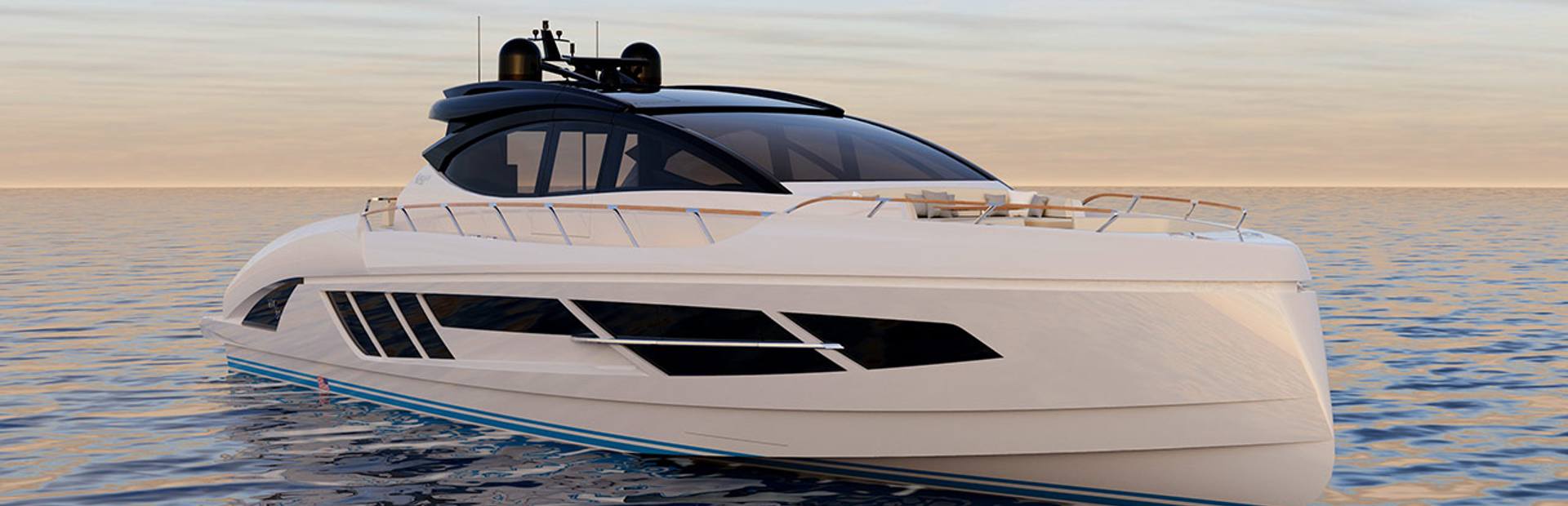 Lazzara Yachts LSX Series Yachts, Example 3