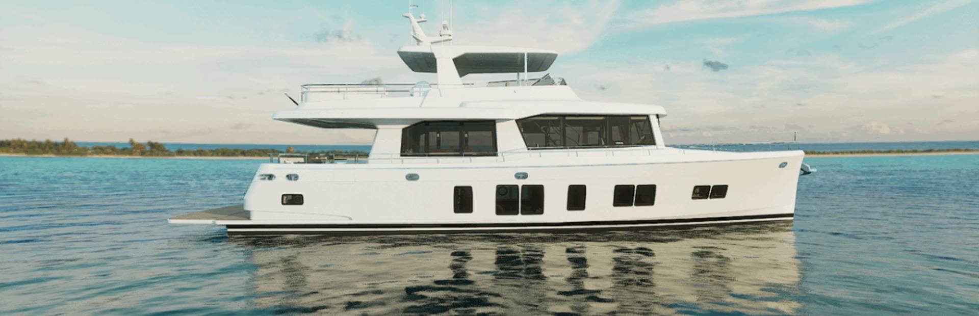 Offshore 70 CE Yacht, Example 1
