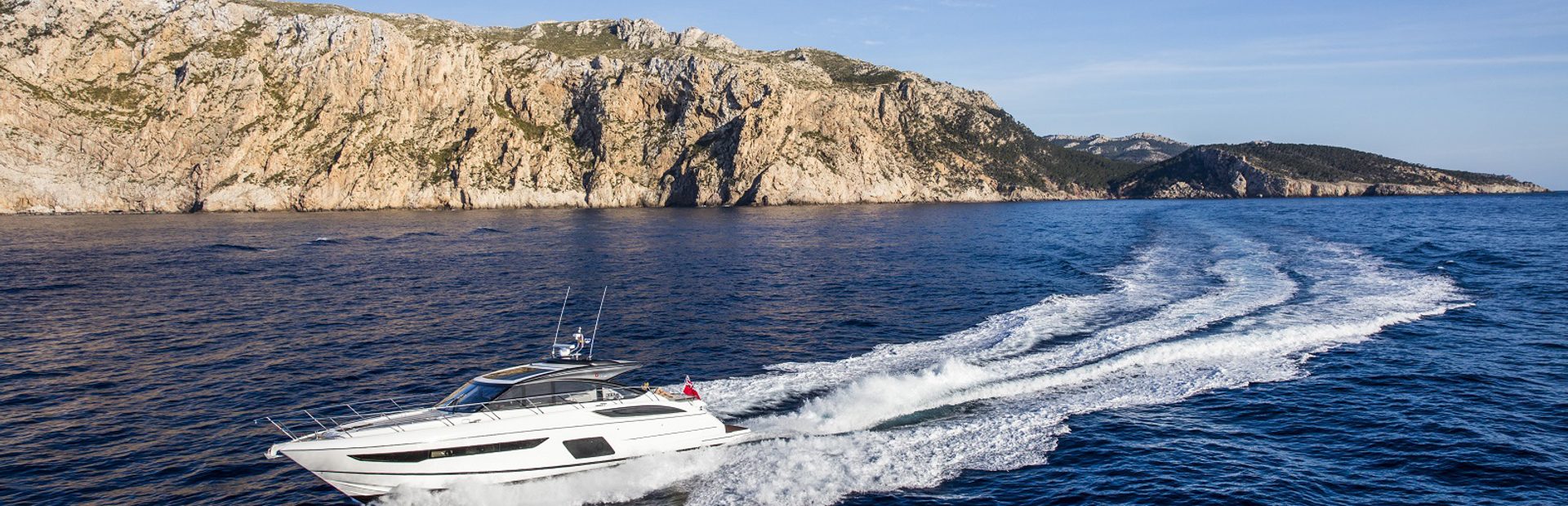 Princess V58 Open Yacht, Example 1