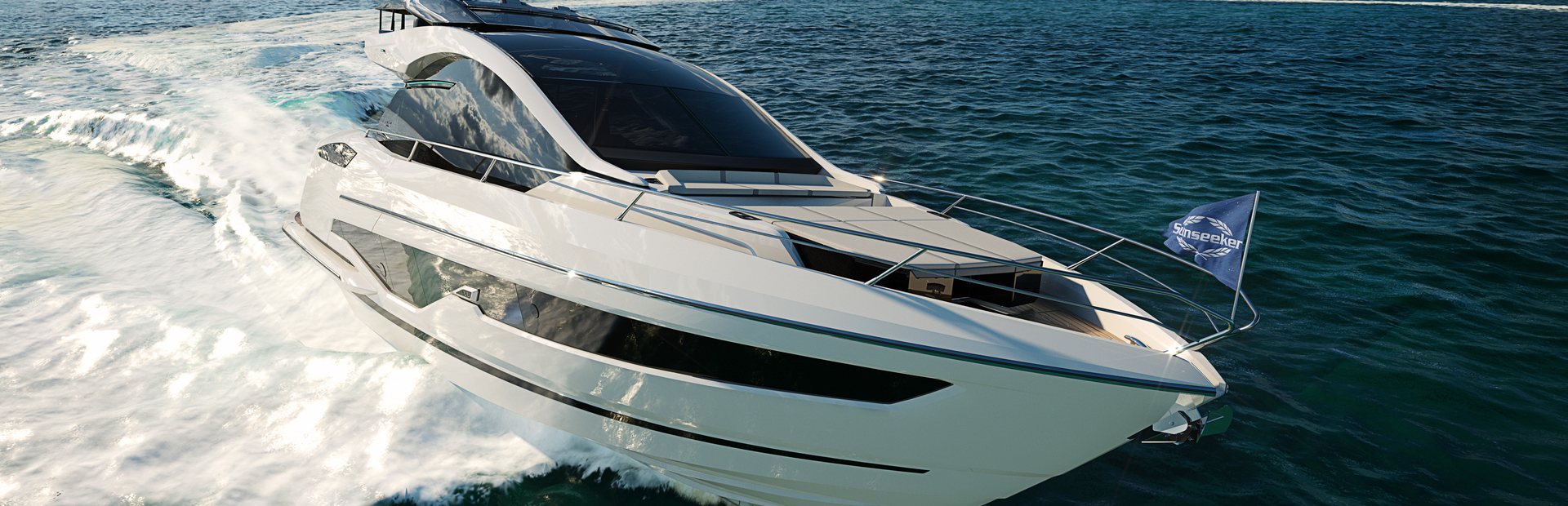 Sunseeker 55 Sport Yacht Boat, Example 1