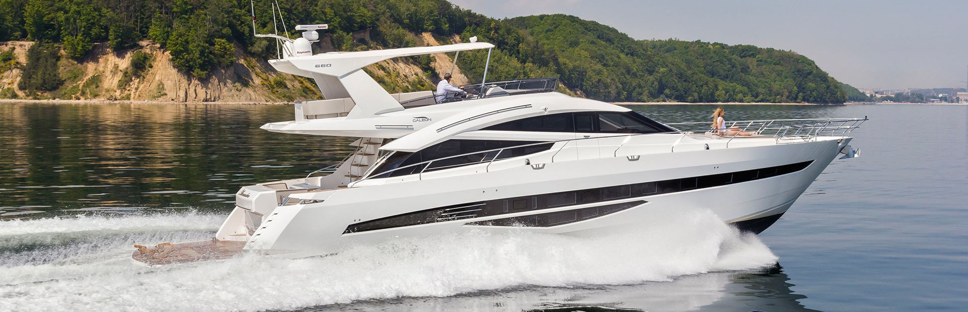 Galeon 660 Fly Yacht, Example 1