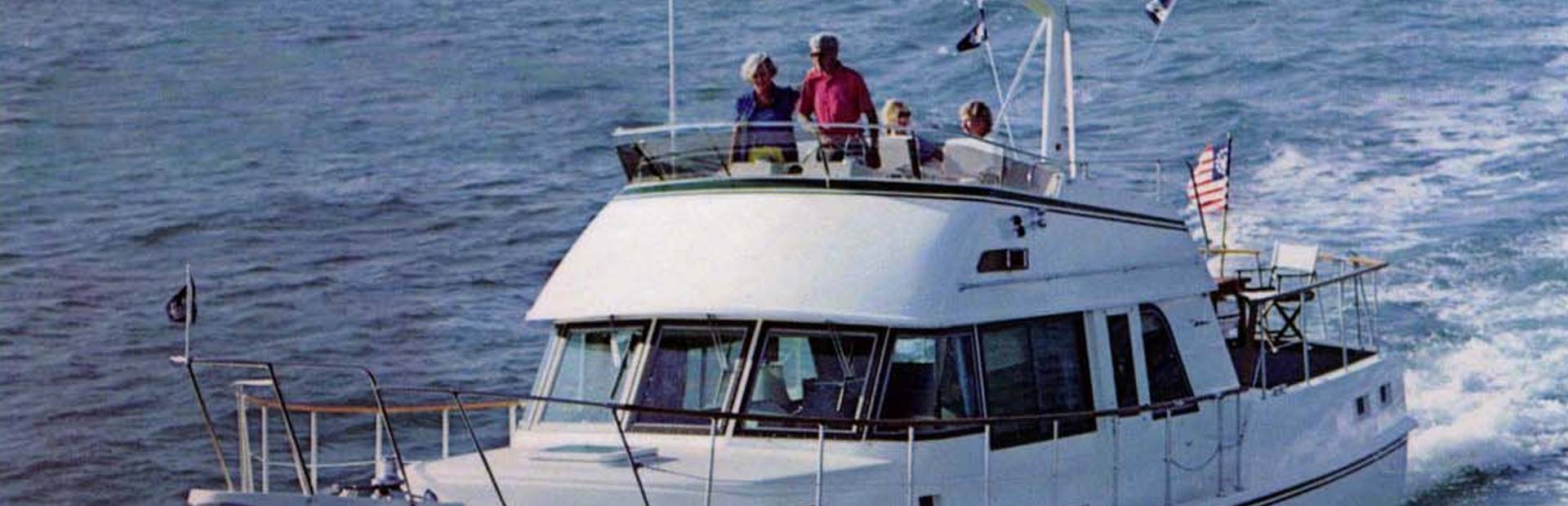 Hatteras 42 LRC Yacht (Gen 2, 1980 - 1985), Example 1