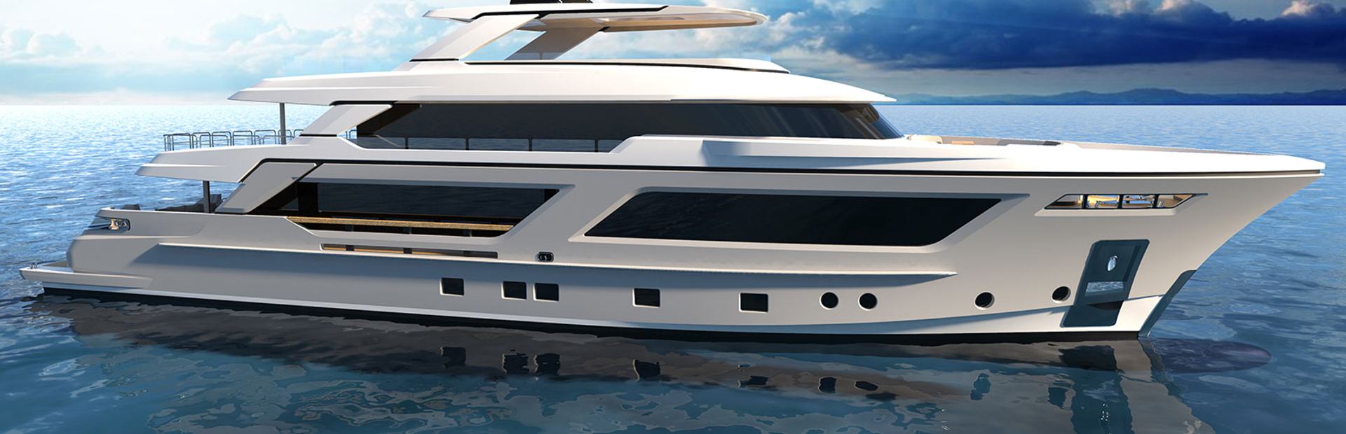 Cantiere delle Marche RJ 130 Yacht, Example 1