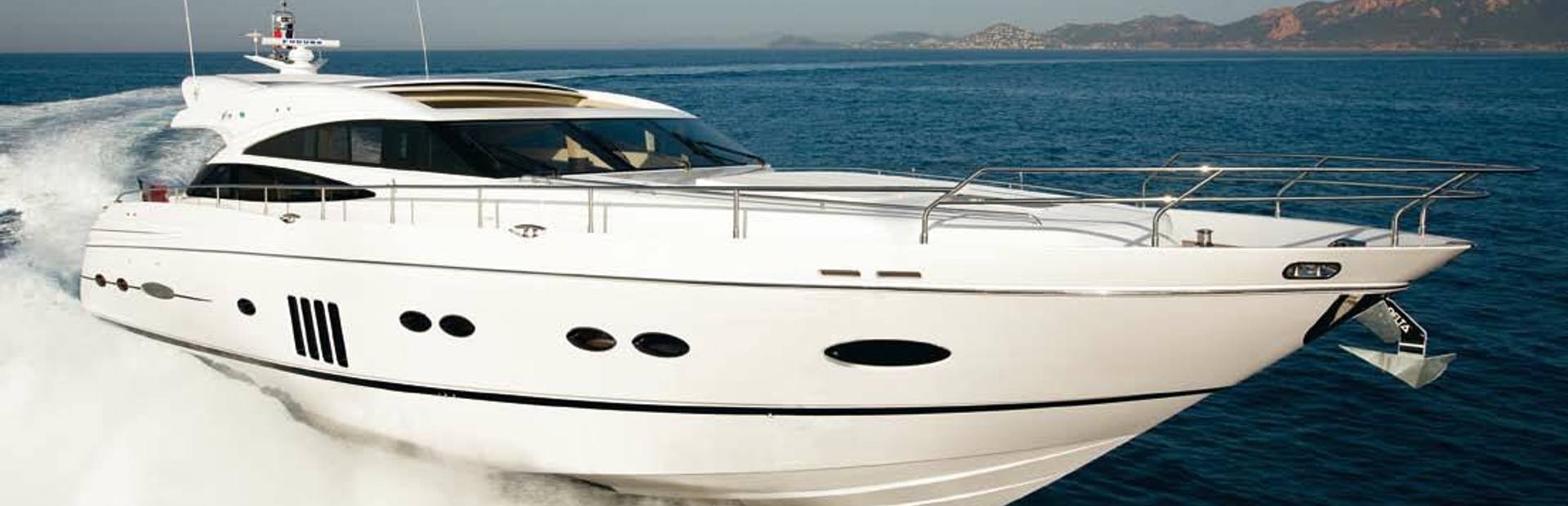 Princess V78 Yachts (Gen 1, 2009 - 2015), Example 1