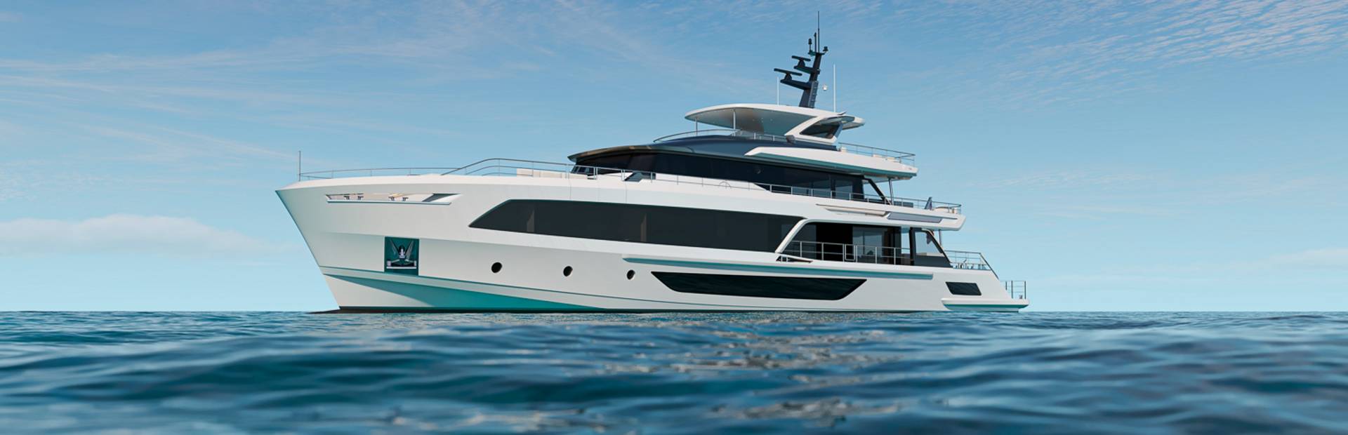 Ocean Alexander 40P Yacht, Example 1