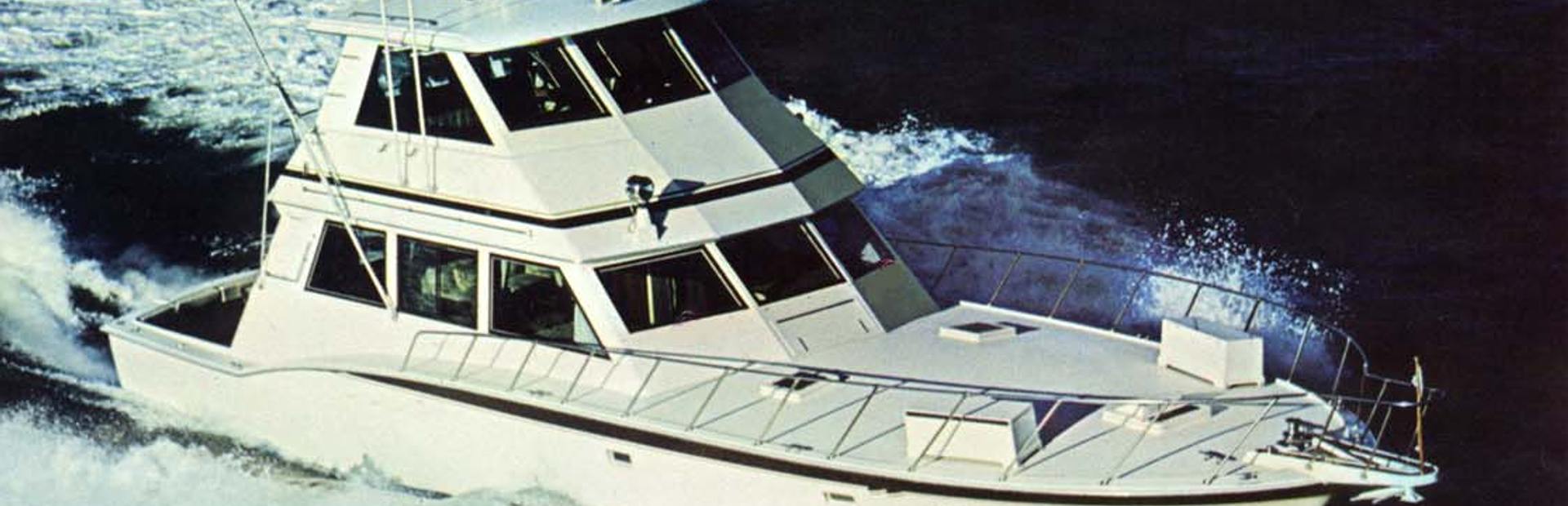 Hatteras 60 Convertible Yacht (Mk1, 1978 - 1986), Example 1