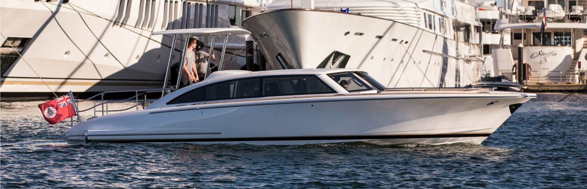                                                 Hodgdon   11.4m Venetian Aft Helm Limo Tender
                                            