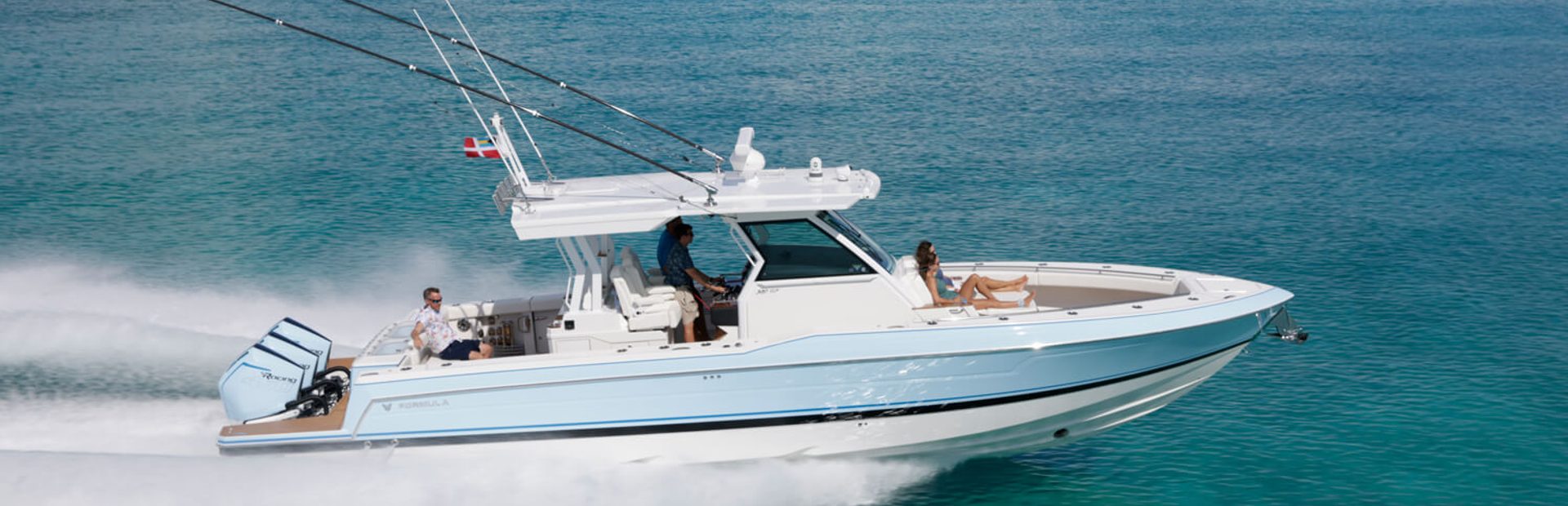 Formula 387 Center Console Fish Boat, Example 1