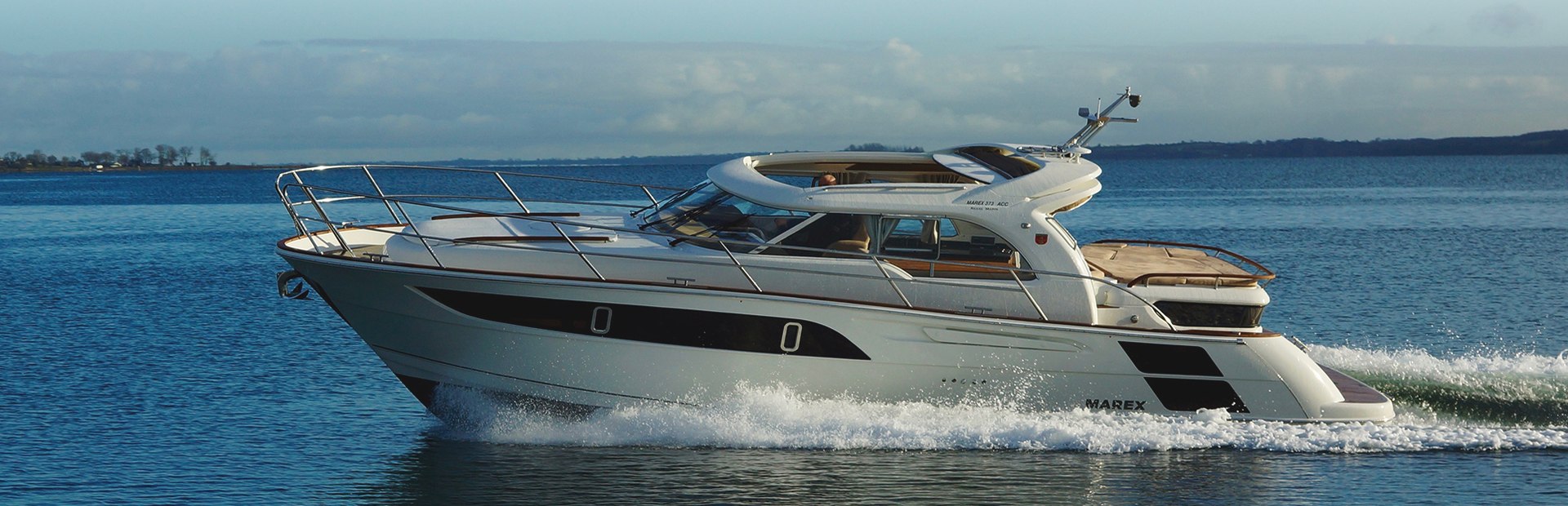 Marex 373 Aft Cabin Cruiser Yacht, Example 1