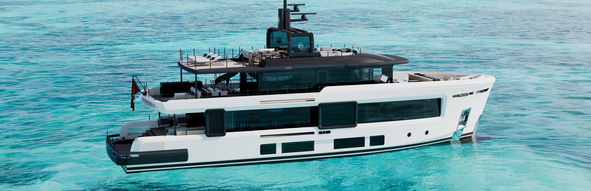 Cantiere delle Marche Raw 105 Yacht, Example 1