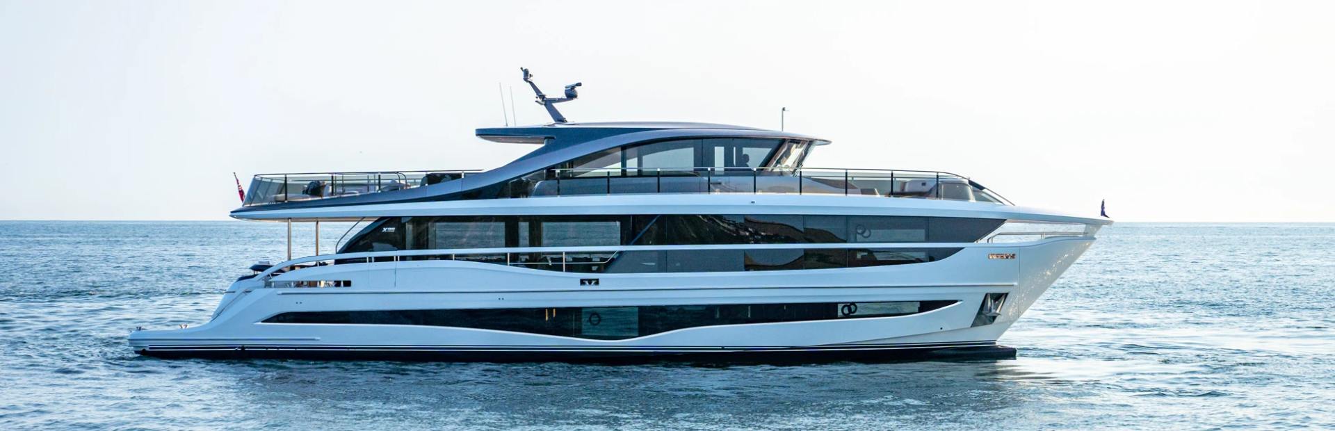 Princess X95 Vista Yachts, Example 1