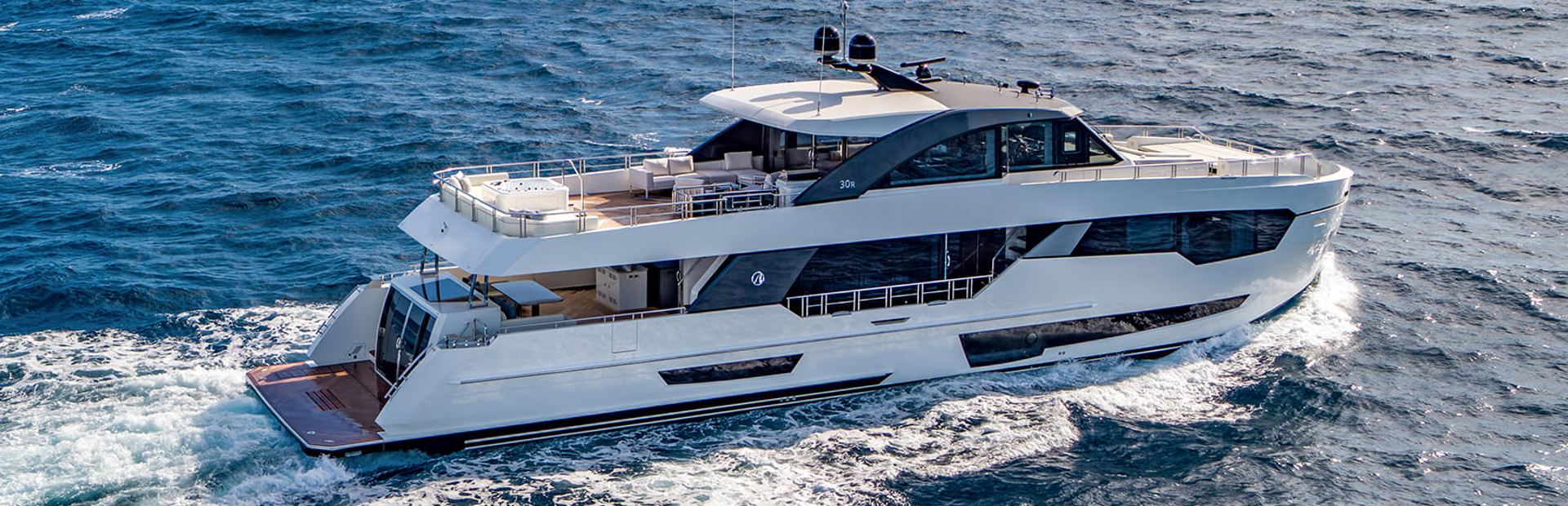 Ocean Alexander 30R Yacht, Example 1