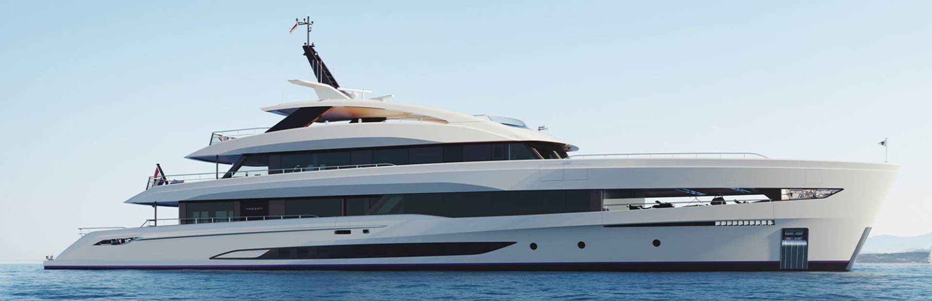 Heesen 50m Steel FDHF Yacht, Example 1