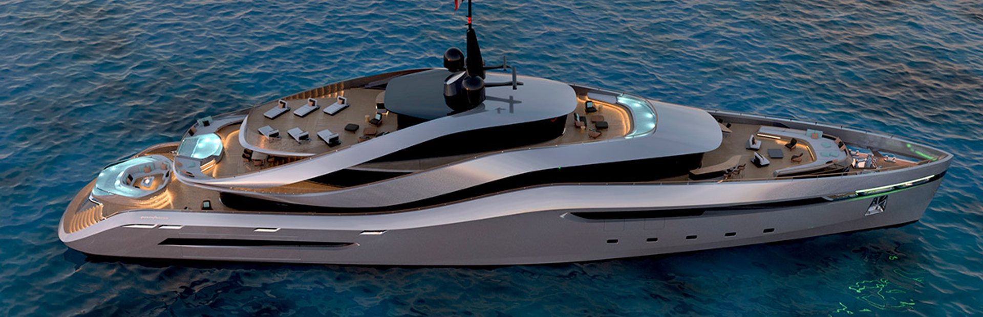 Rossinavi Pininfarina Project Yachts, Example 1