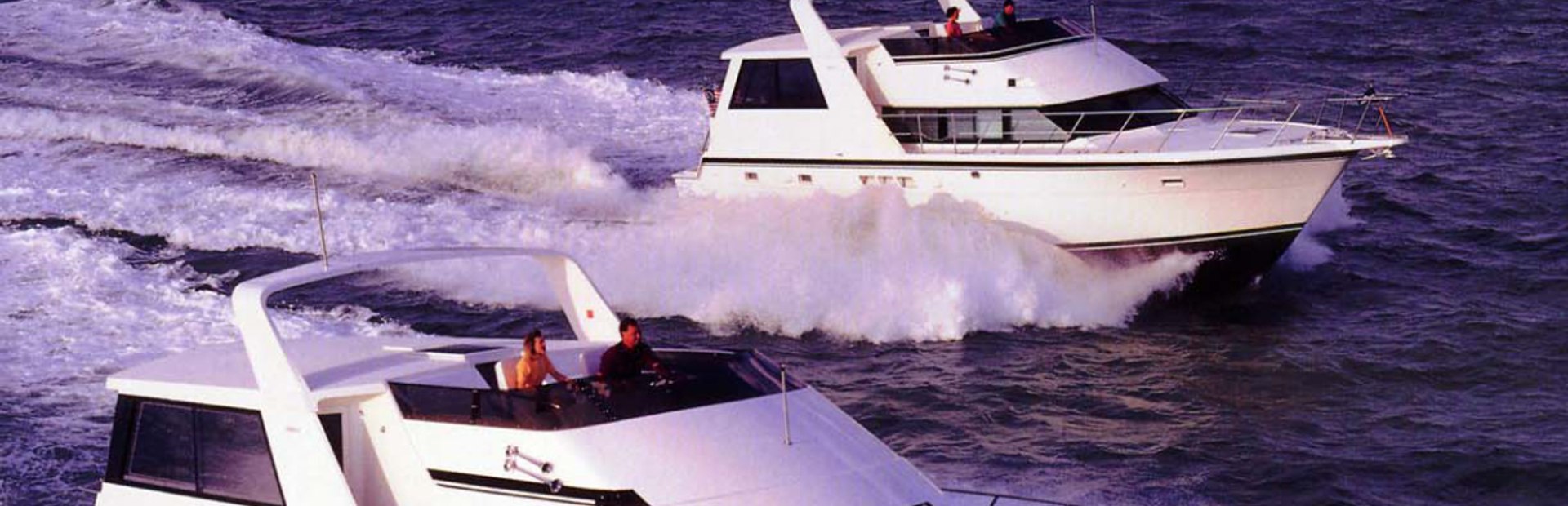 Hatteras 52 Cockpit MY Yacht, Example 1