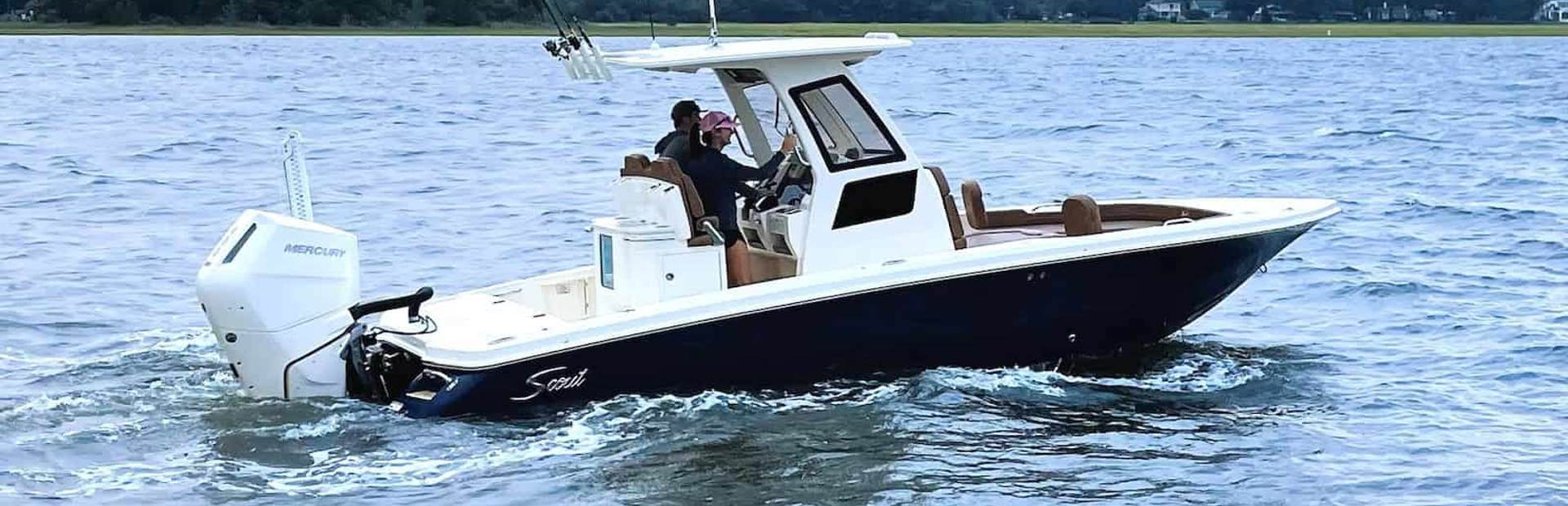New &amp; Used Scout Bay Boat Yachts, Example 1