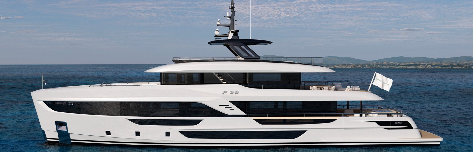 Falcon Yachts Full Displacement Line Yachts, Example 4