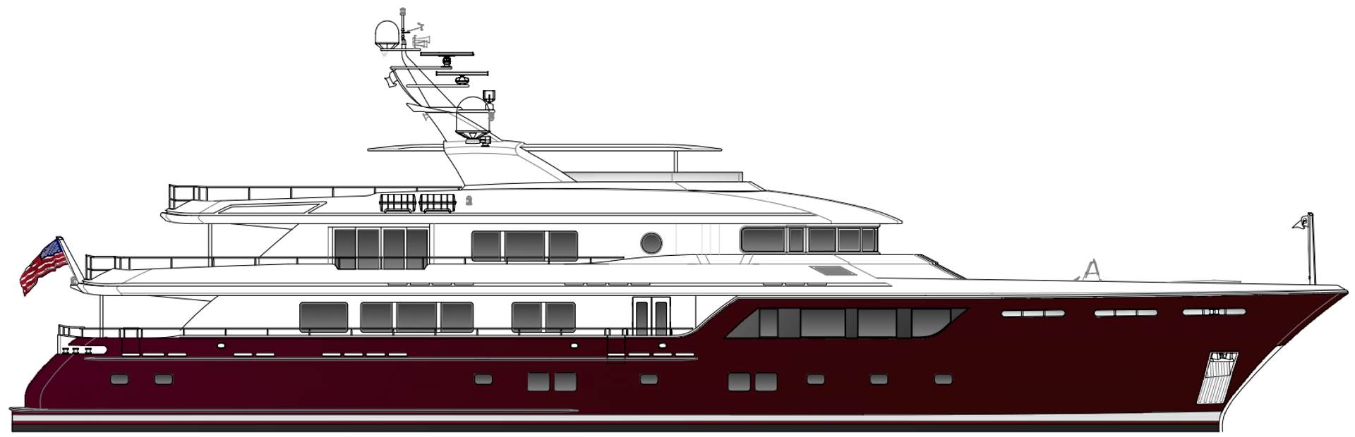 Cheoy Lee Explorer Yachts, Example 1