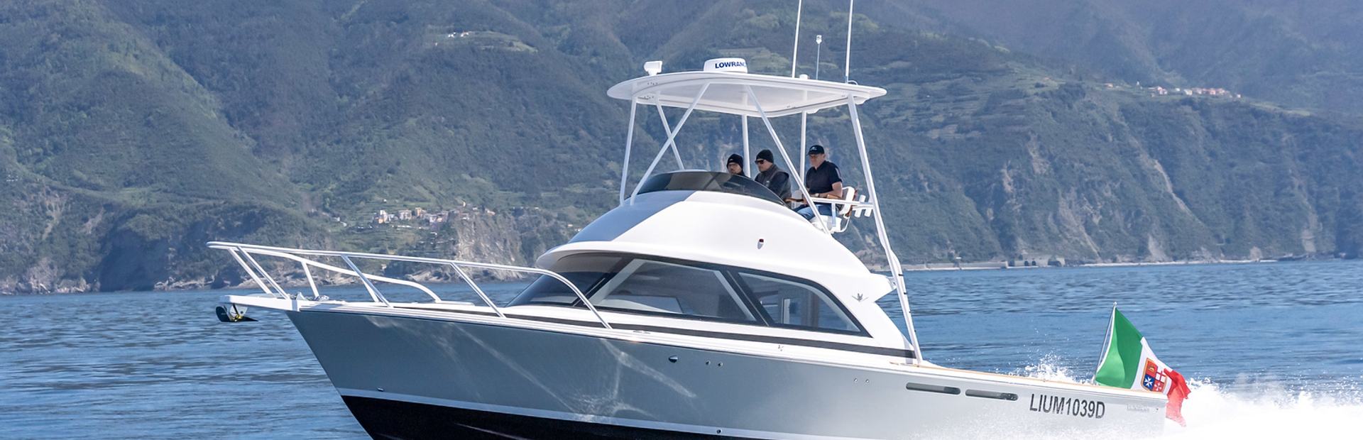 Bertram 35 Flybridge Boat, Example 1