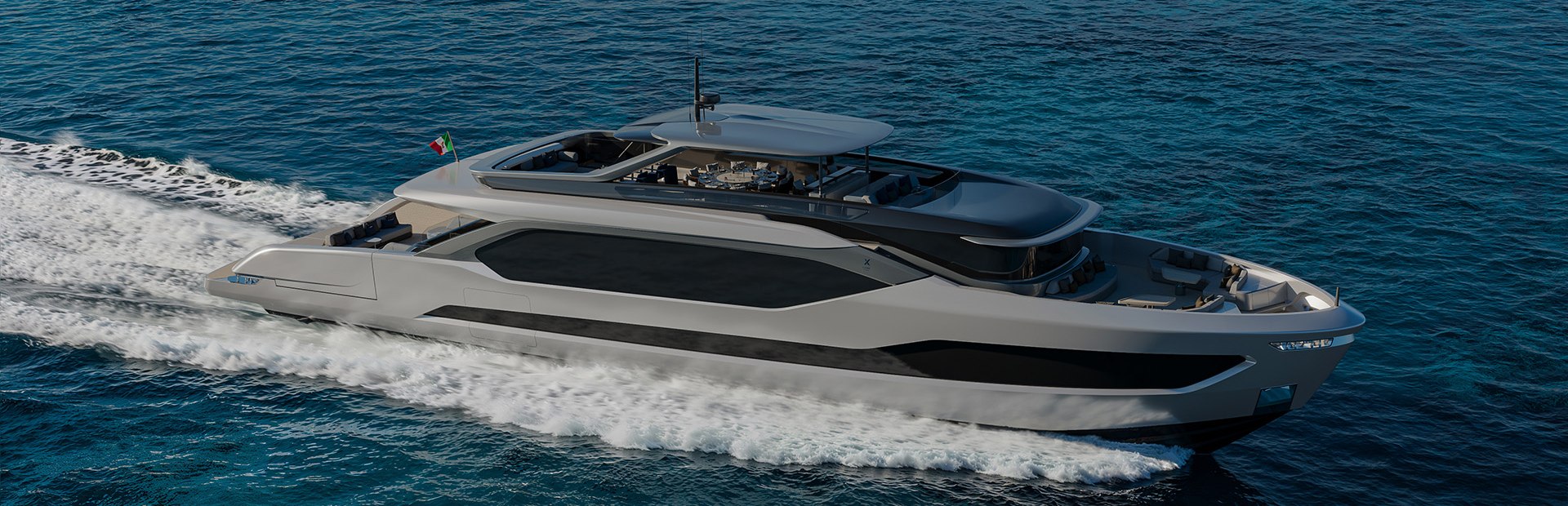 Extra X130 Fast Yachts, Example 1