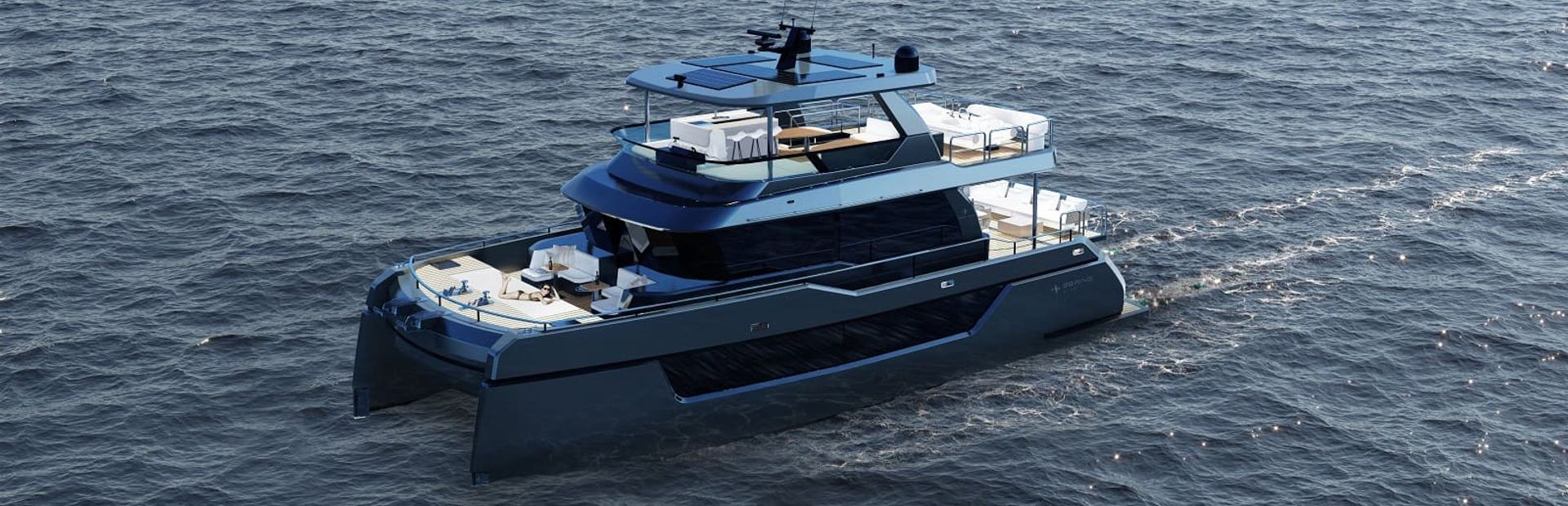 Bering Yachts Expedition Catamarans, Example 1