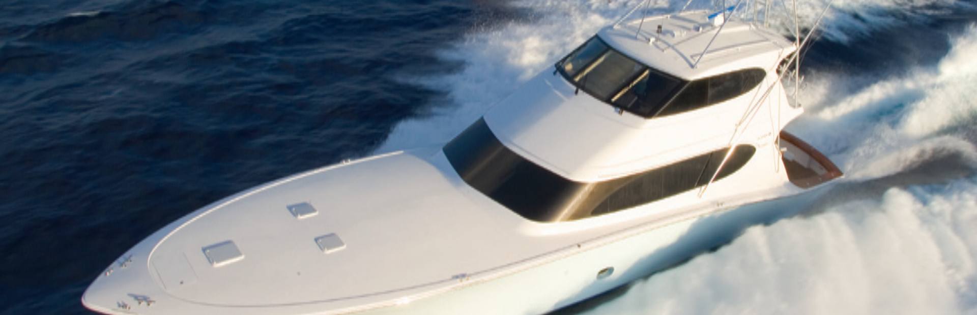 Hatteras 77 Yacht, Example 1