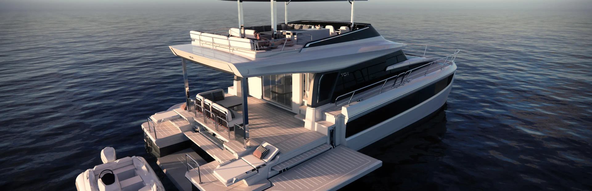 YOT Power Catamarans, Fleet Example 2