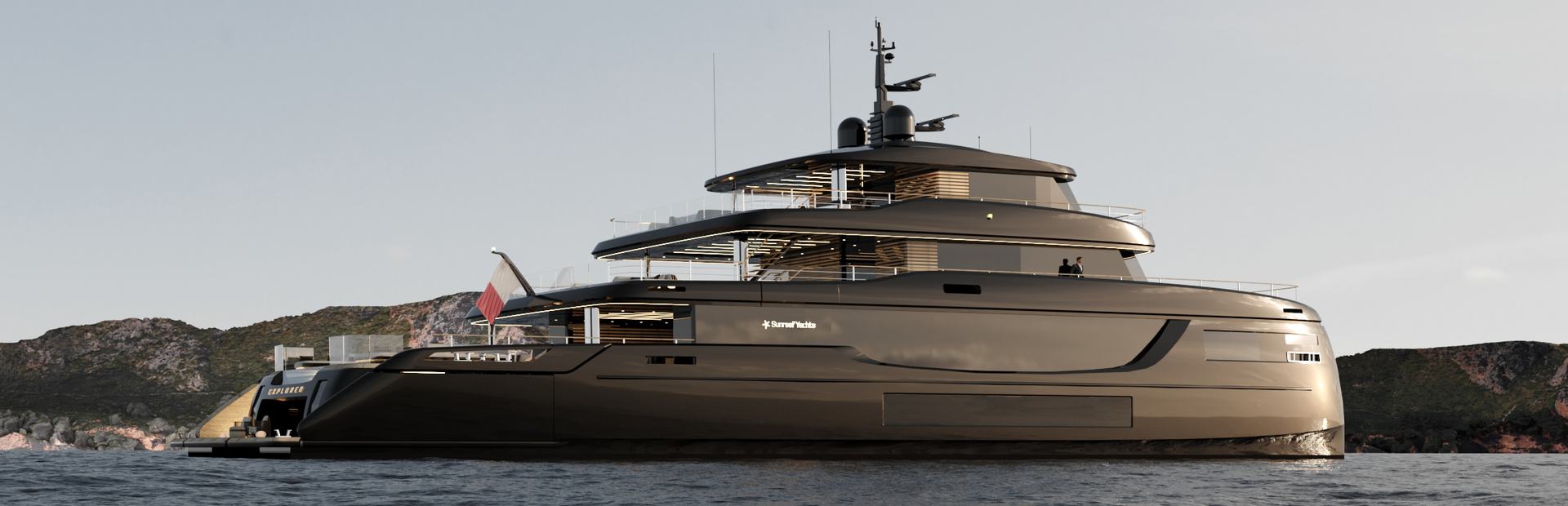 50M Sunreef Explorer Yacht, Example 1