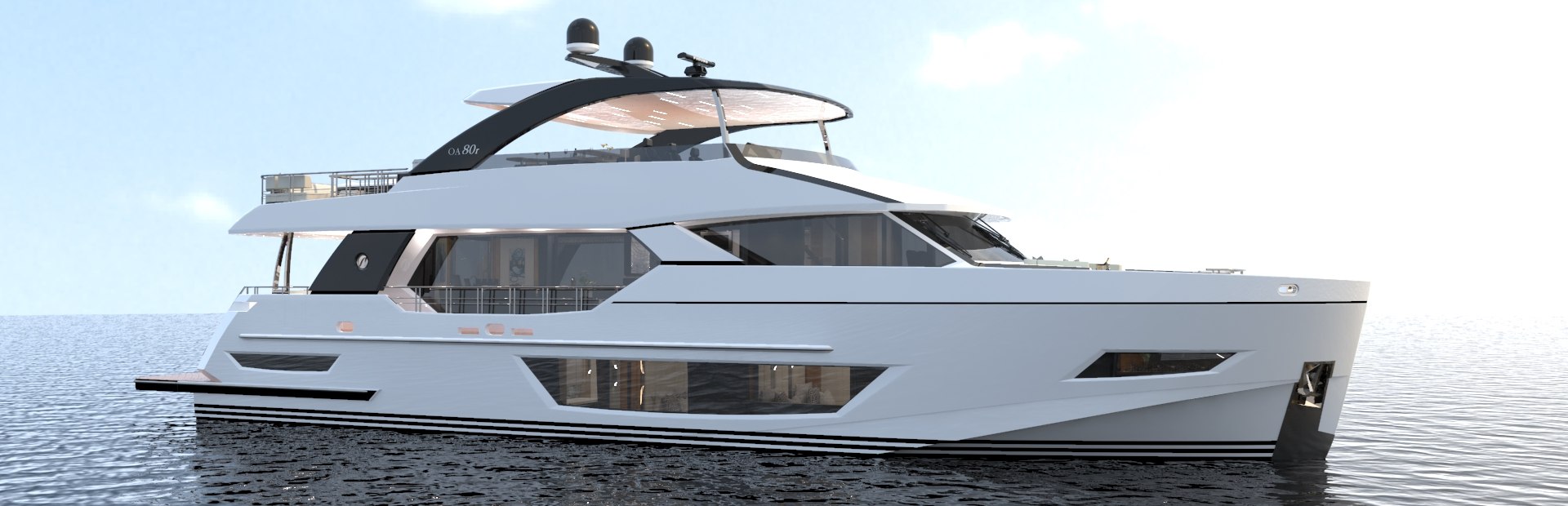 Ocean Alexander 84R Open Yachts (2019 - 2020), Example 1