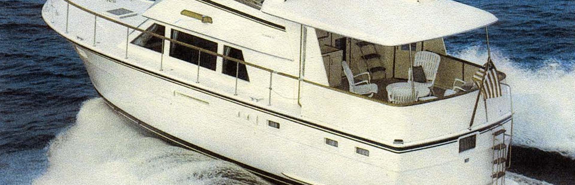 Hatteras 43 Motoryacht, Example 1