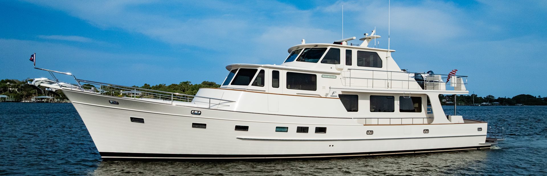Fleming 85 Yacht, Example 1