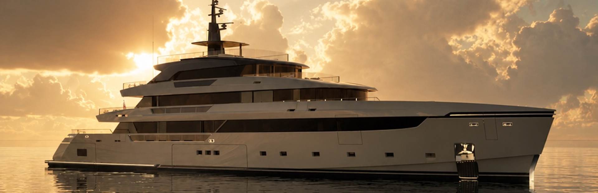 Sanlorenzo 65Steel Yacht, Example 1