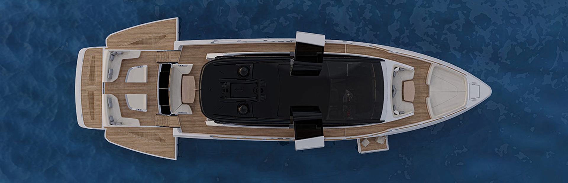 Lazzara Yachts LSX Series Yachts, Example 2