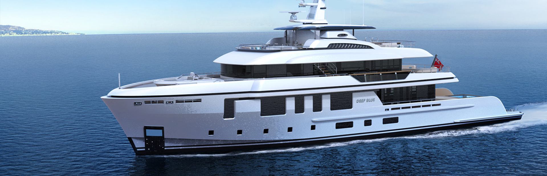 Cantiere delle Marche Deep Blue 130 Yacht, Example 1