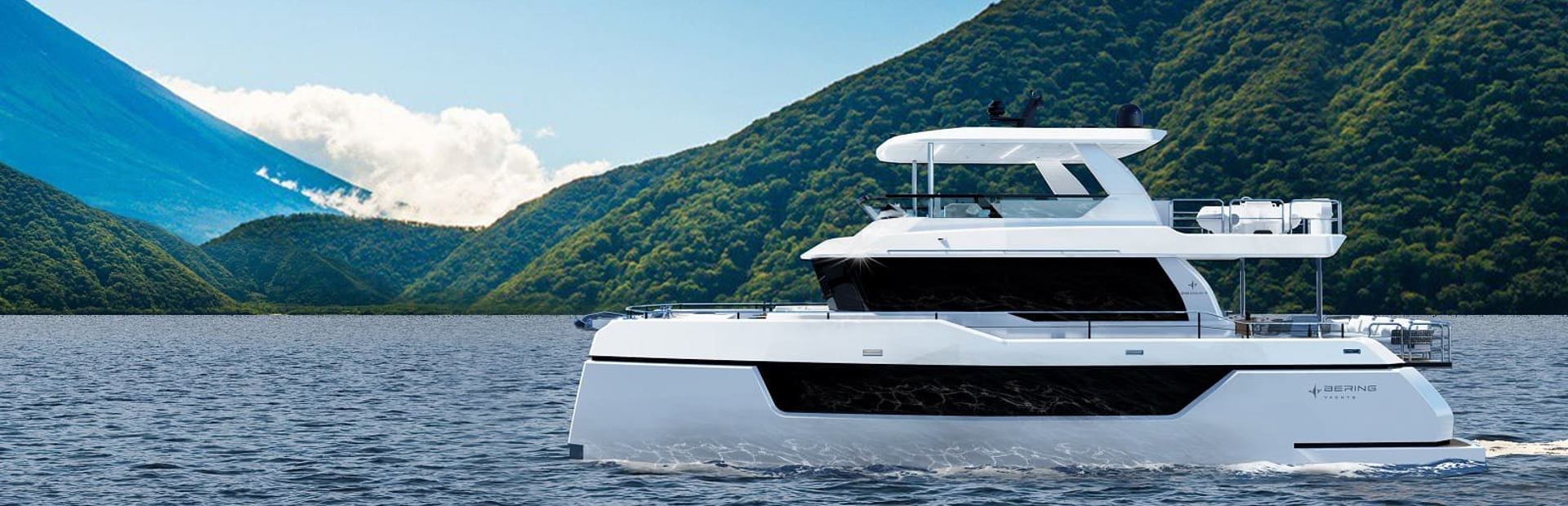 Bering Yachts BC60 Powercat, Example 1