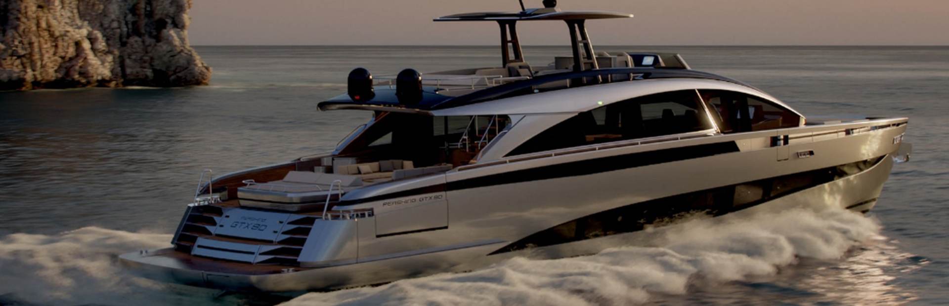 Pershing GTX90 Yacht, Example 1