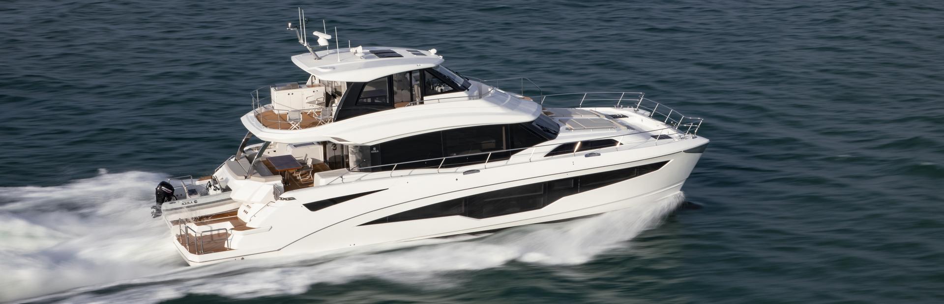 New &amp; Used Aquila Luxury Yachts, Example 1