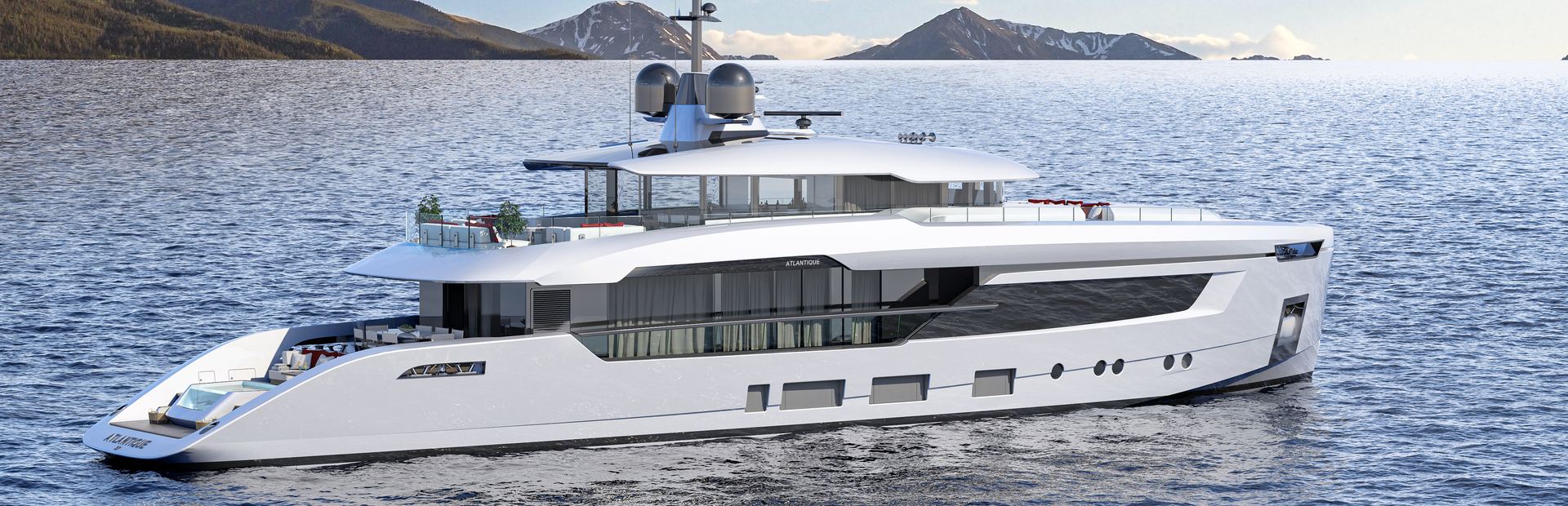 Columbus Atlantique 38M Yacht, Example 1