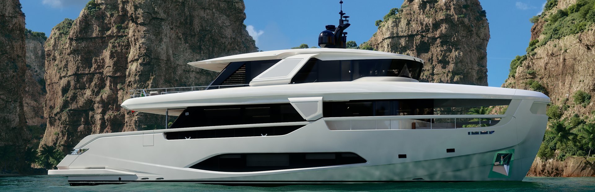 New Ferretti INFYNITO Yacht 1