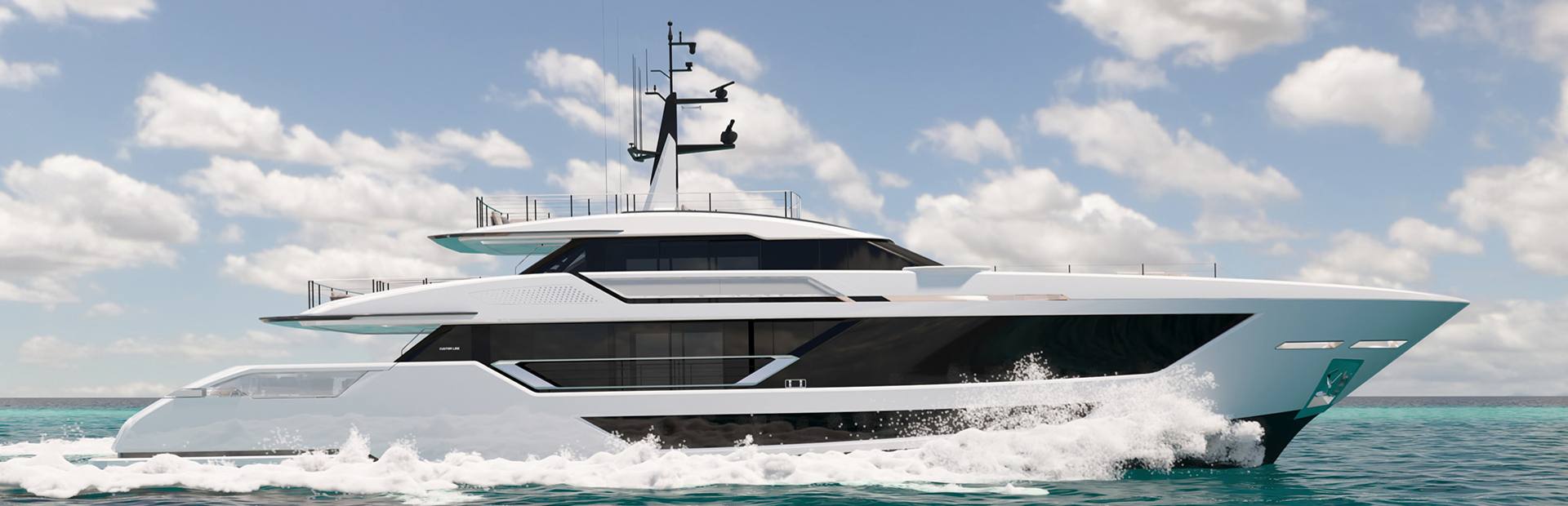 Custom Line 125 Yacht, Example 1