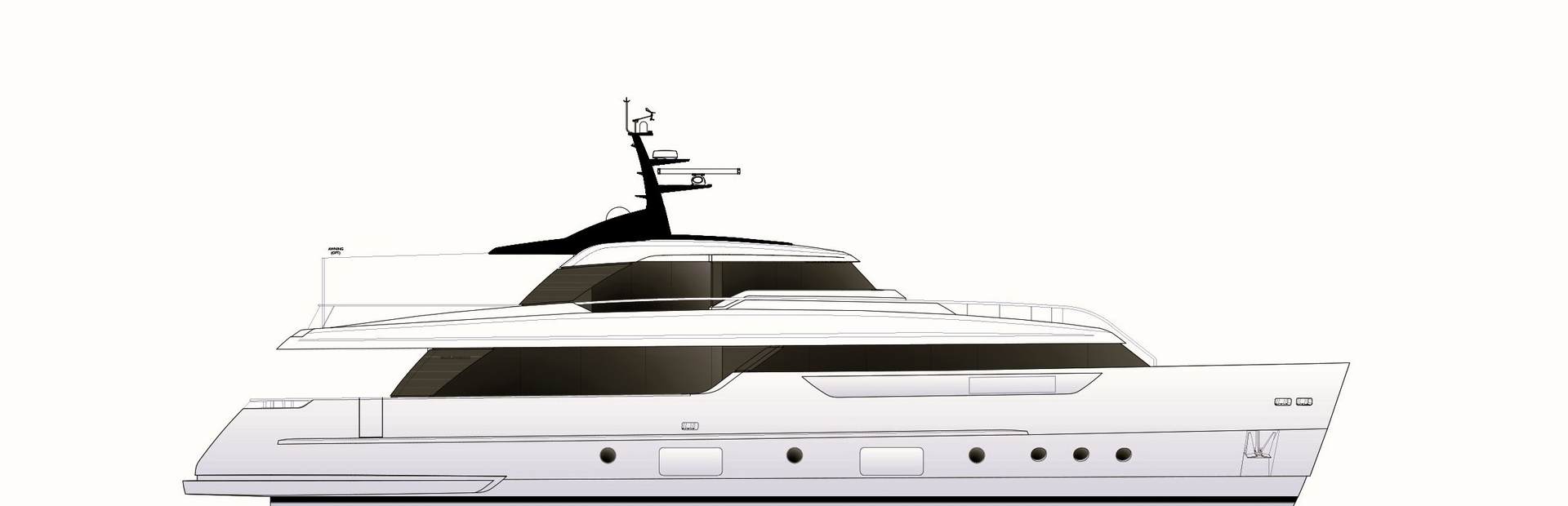 Sanlorenzo SD98 Yacht, Example 1