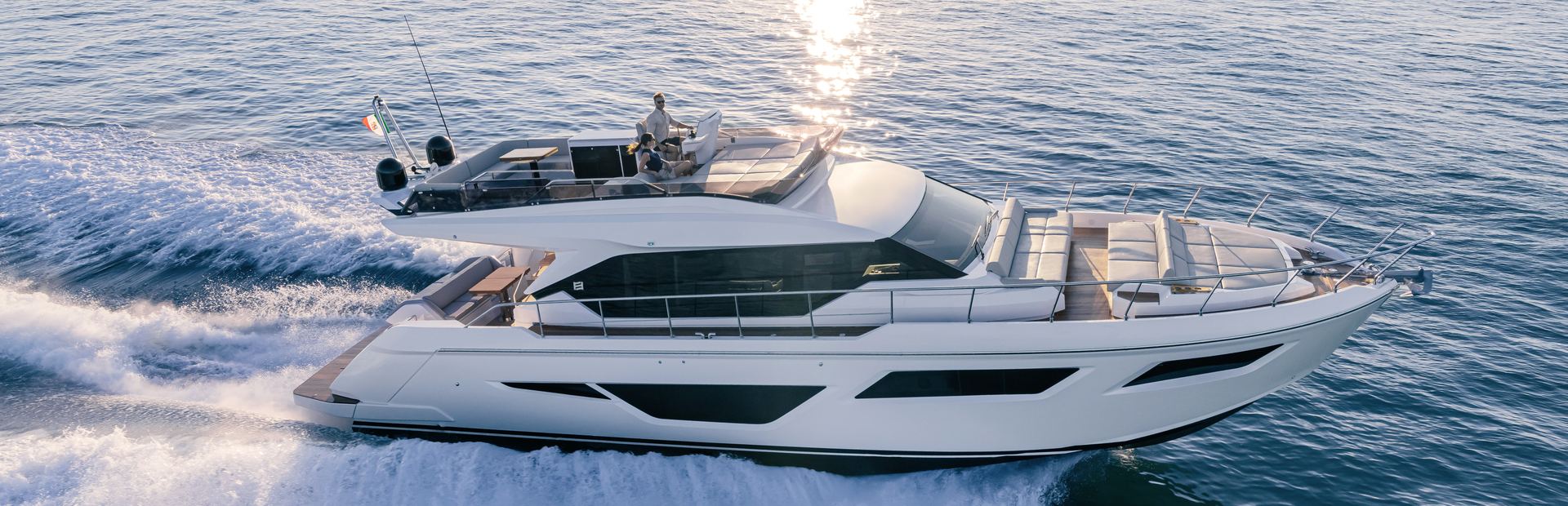 Ferretti 580 Yacht, Example 1