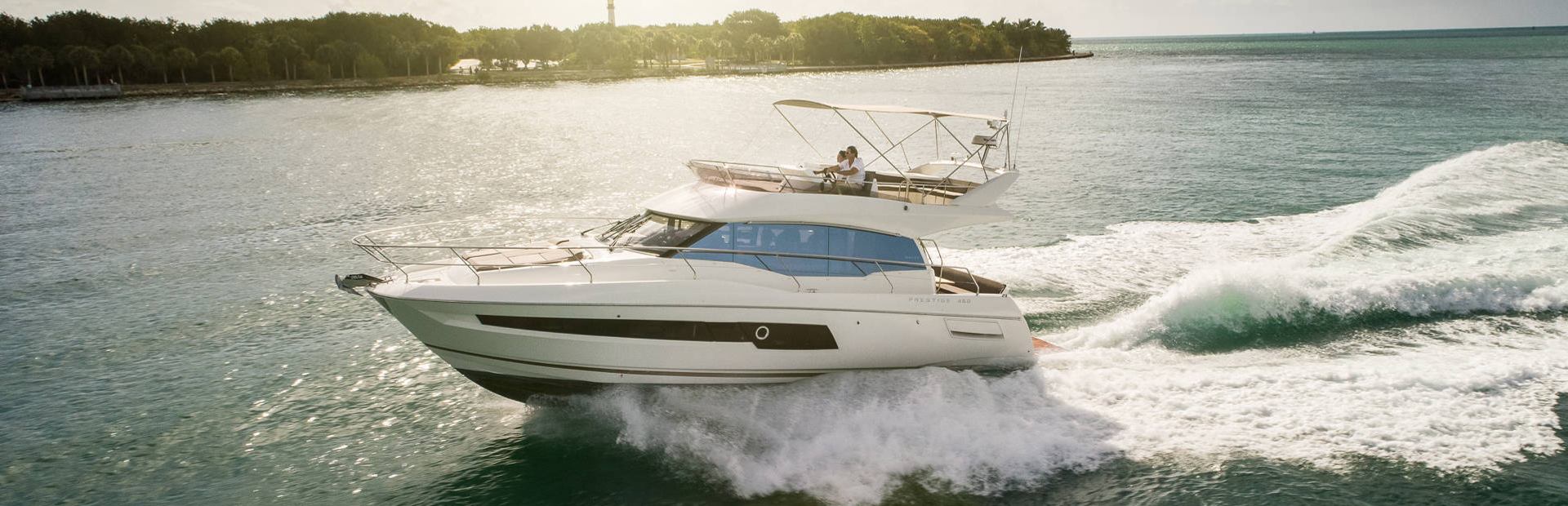 Prestige 460 Boat, Example 1