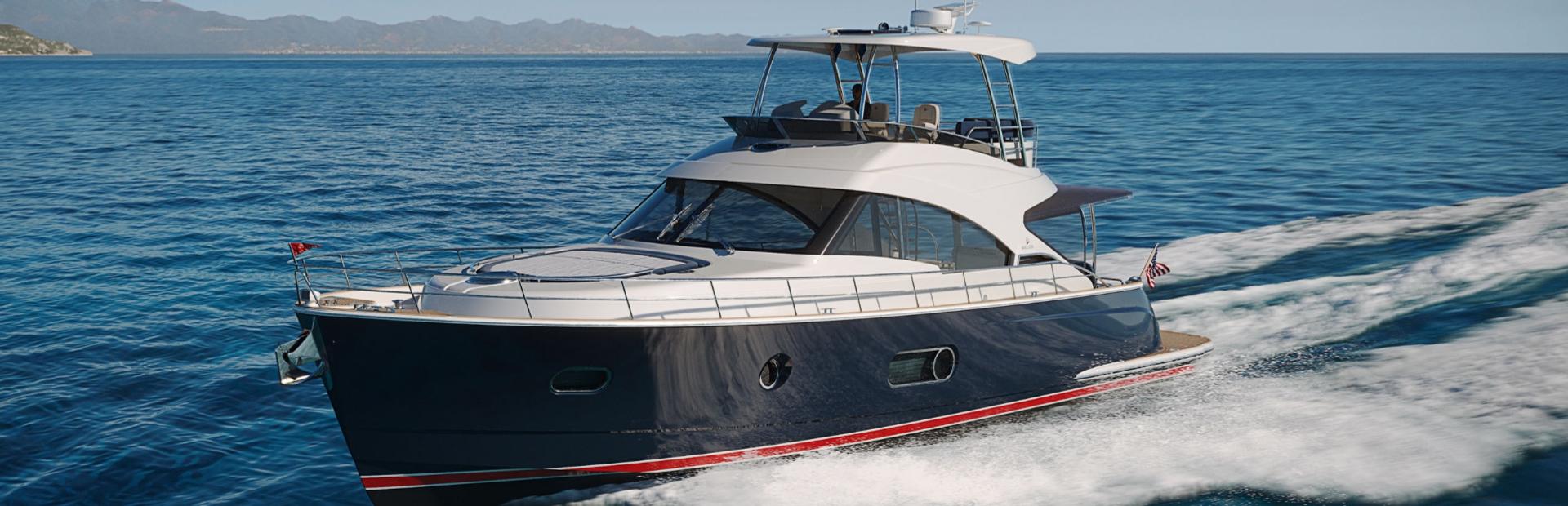 Riviera Belize 55 Daybridge Yacht, Example 1