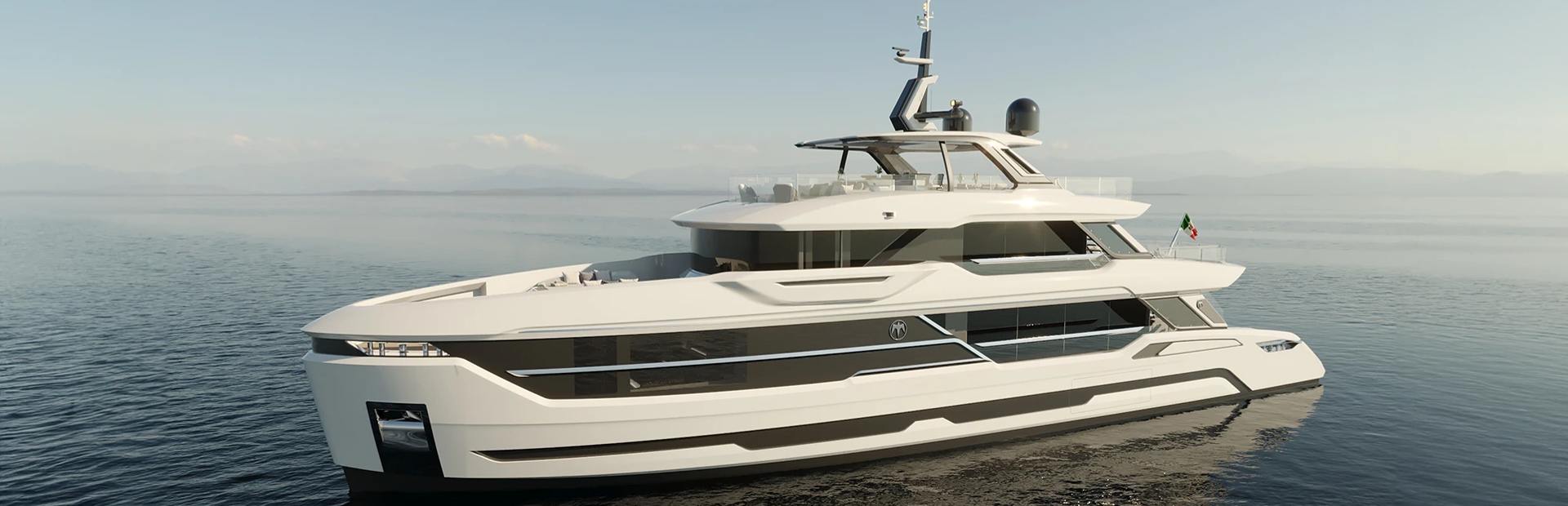 Baglietto DOM115 Yacht, Example 1