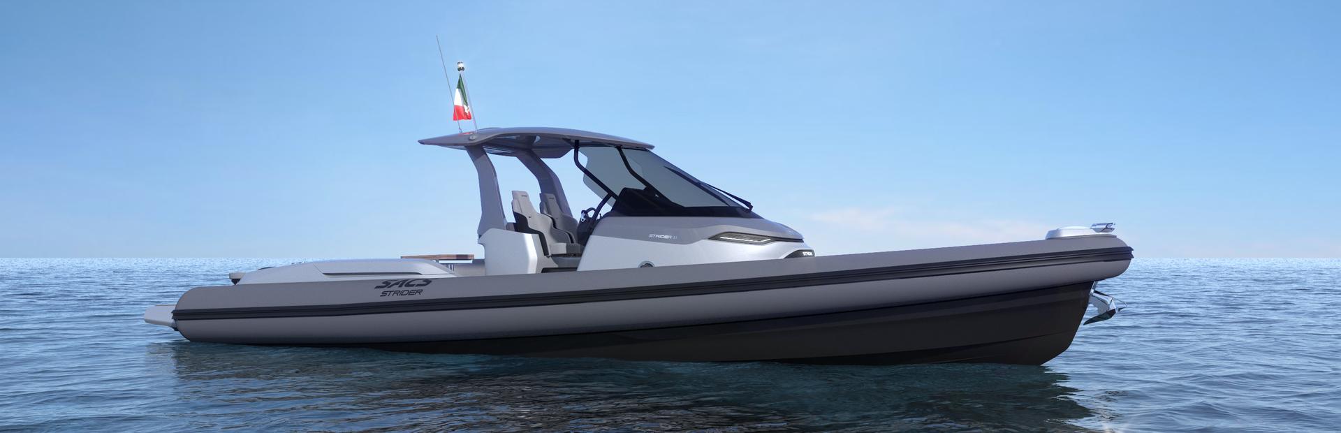 Sacs Strider 11 Sundeck Boat, Example 1