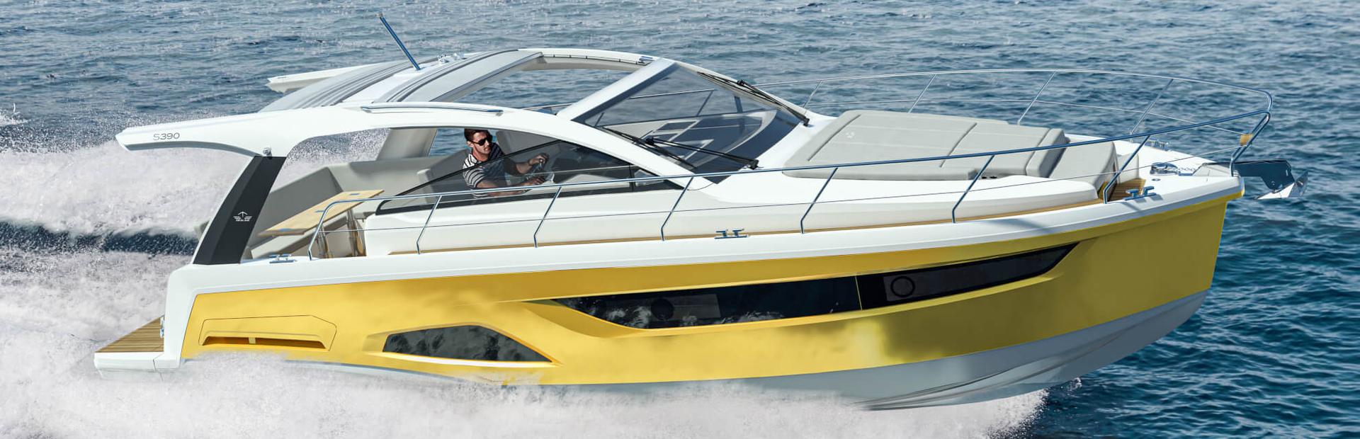 Sealine S390 Boat, Example 1