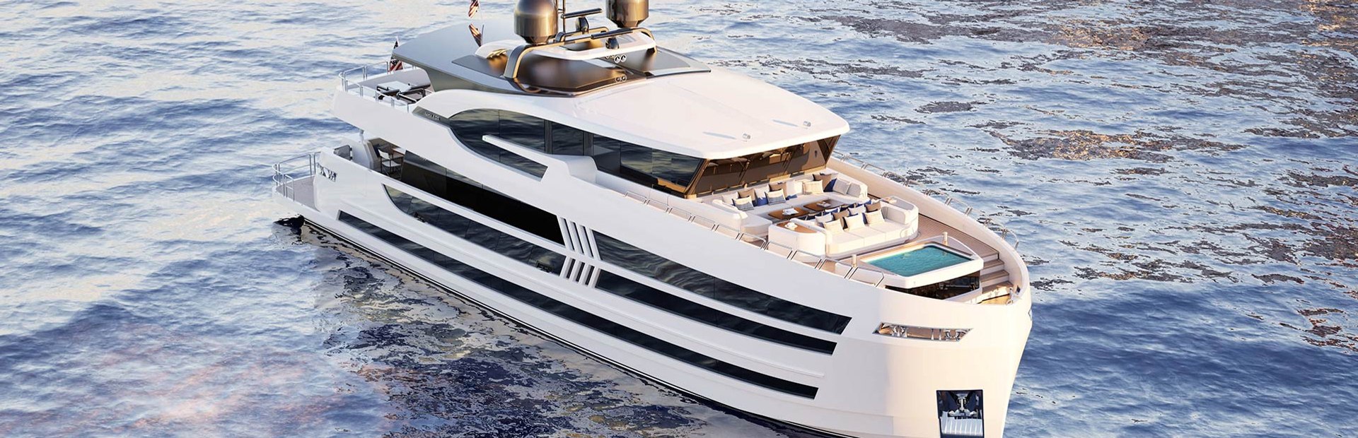 Lazzara UHV 100 Yachts, Example 1